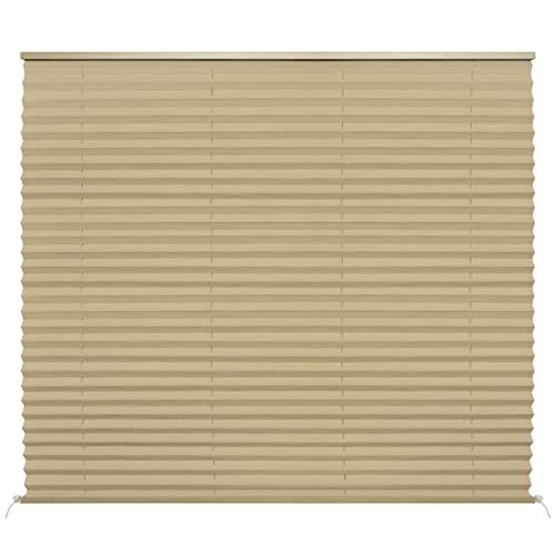 NOVINO RV Blinds for Camper Window,RV Shades Camper Blinds for Travel Trailers,Motorhome Pleated Window Shades-44 W x 38" L - color: Cappuccino, size: 44"W x 38"H