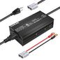 12V 10A Lithium Battery Charger 14.6V AC-DC LiFePO4 Battery Charger with Anderson Connector LED Indicator for Deep Cycle Rechargeable Batteries of RV,Home,Solar Systems - size: 14.6V 10AH charger