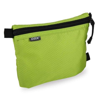 GOX Small Toiletry Bag for Men Bulk Cosmetic Bag Dopp Kit Carry On Zipper Pouch Organization Nylon Small Packing Sack Water Repellent - color: Green