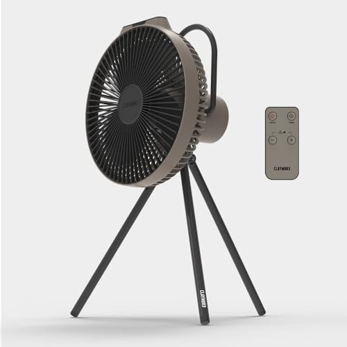 Claymore Rechargeable Portable Fans (No Pouch V1040 (Warm Gray)) - style: No Pouch V1040 (Warm Gray)