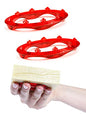 SoapStandle Bar Soap Gripper | No Goo or Mess Soap Holder for Bath and Showers | Non Slip Quick Dry Bar Soap Holder | Bathroom Accessories, Red - 2-Pack - color: Red