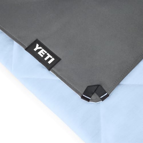 YETI Lowlands Blanket, Multi-Use Blanket with Travel Bag - color: Big Sky Blue