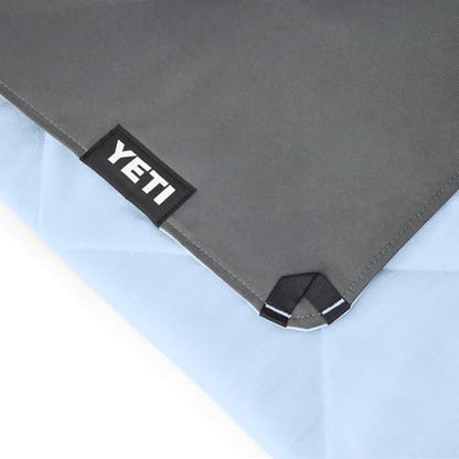 YETI Lowlands Blanket, Multi-Use Blanket with Travel Bag - color: Big Sky Blue