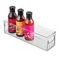 InterDesign Refrigerator and Freezer Storage Container – Deep Organizer Bin for Kitchen, Clear | Deep Organizer Bin, For Kitchen - style: Pack of 1