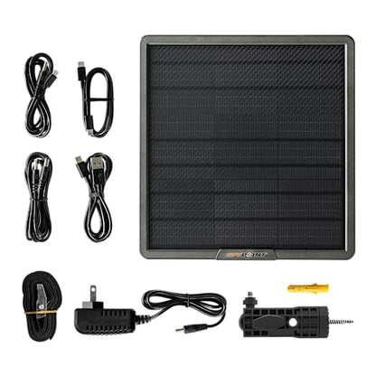 SPYPOINT Solar Panel for Trail Camera with Internal Battery for Outdoor Trail Camera Solar Panel (SPLB-22)
