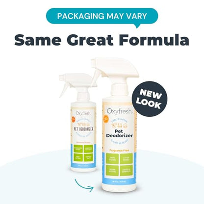 Oxyfresh Extra Strength Dog and Cat Odor Eliminator for Home Spray - Finally Say Goodbye to Stinky Odors - Gently Neutralizes at the Source - Works on Contact - Upholstery & Auto - Safe