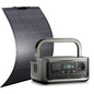 ALLPOWERS VOLIX P300 Portable Power Station with Solar Panel SF100 Included, 256Wh LiFePO4 Battery, UPS<20ms, 300W Solar Generator (600W Peak) with 100W Solar Panel for Home, Emergencies & Outdoor Use - style: VOLIX P300+SF100-US