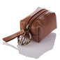 Rein - The Recycled Vegan Leather Pouch Durable Heavy Duty Bag Holder, Leash Attachment Made With Sustainable Materials, Custom Hardware for Small, Medium & Large Dogs, Chestnut Heather - color: Chestnut Heather, size: One Size
