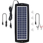 Sunway Solar Solar Car Battery Trickle Charger & Maintainer 12V Solar Panel Power Kit Portable for Car Automotive RV Marine Boat Motorcycle Truck Trailer Tractor Powersports Snowmobile Farm Equipment - size: 4W