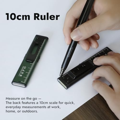 WARSUN T7 Rechargeable EDC Flashlight 2 Pack, Slim Pocket Flashlight with USB-C Charging, Clip & Magnetic Base, Lightweight Portable LED Work Light for Everyday Carry, Camping & Emergency - color: Black-2Pcs