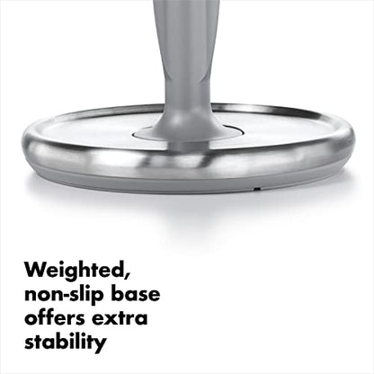 OXO Good Grips Steady Paper Towel Holder Countertop,(Pack of 4) - size: One Size (Pack of 4)