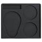 Normcore Espresso Compact Tamping Station - Barista Tamping Mat - Anti Slip Corner Tamping Mat - Compact Coffee Tamper Holder Pad - Espresso Accessories Tool - Food Grade Non-Slip Silicone