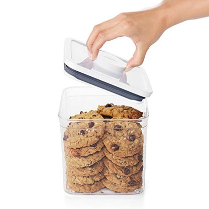 OXO Good Grips Storage Container Airtight | Stackable | For Pantry Organization | Dishwasher Safe | 5 Piece Set, Pack of 2 - color: White (Pack of 2)