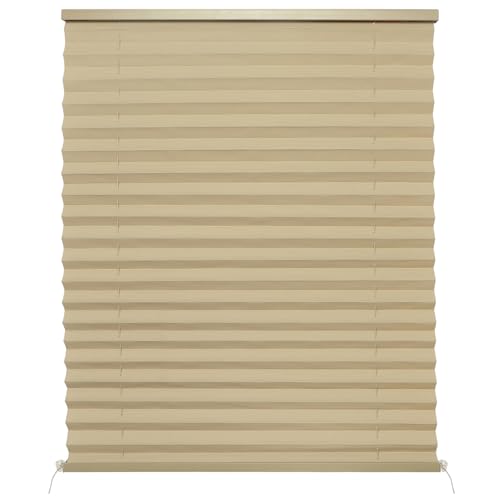 NOVINO RV Blinds Pleated Shades,Camper Window Blinds,RV Window Shade for Camper Travel Trailers Motorhome Motor Coach-16 W x 18" L - color: Cappuccino, size: 16"W x 18"H