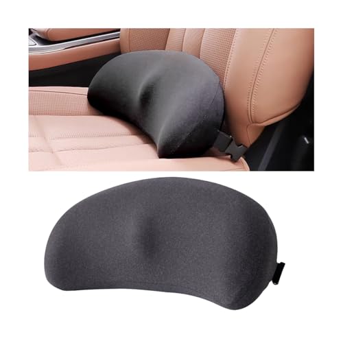 Mandark Car Seat Cushion, Memory Foam Vehicle Driver Seat Pad for Back & Sciatica Pain Relief, Comfortable Lumbar pillow for Driving, Office Chair, Wheelchair, Universal for SUV, Truck, RV (Dark Gray) - color: Dark Grey