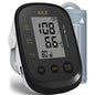 Blood Pressure Monitor,Aile Blood Pressure Machine Upper Arm Large Cuff(8.7"-16.5" Adjustable),Automatic high Blood Pressure Cuff for Home use (Black) - color: Black