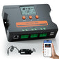 ECO-WORTHY Solar Charge Controller 30A with Bluetooth,WiFi, APP Remote Connection, Solar Panel Custom Battery Regulator, Dual USB Port Auto 12V/24V PWM for FLD/LiFePO4/SLD/GEL RV Solar System - style: 30A (Bluetooth&WiFi)