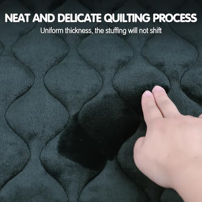 furrybaby Dog Bed Mat Flat Crate Mat with Anti-Slip Bottom Machine Washable Pet Kennel Pad for Dog Sleeping (XS 22x13'', Grey Mat) - size: 22.0"L x 13.0"W x 0.7"Th