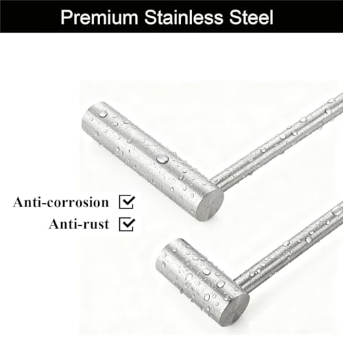 Towel Racks for Bathroom, NEWRAIN 30 inch Double Bath Towel Bar Wall Mounted, Stainless Steel Kitchen Towel Holder, Brushed Nickel Towel Rod Towel Rail Hange - color: Brushed Nickel, style: Double Bar