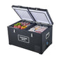 Explorer Bear 12 Volt Refrigerator 12V Car Fridge 12/24V DC 110-240V AC Portable Freezer Compressor Cooler 0℉-50℉ 3-Year Warranty for Truck Van RV SUV Boat Trailer Travel Road Trips Camping… - size: 75L Dual Zone