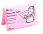 Disposable Toilet Seat Covers – Pack of 10 | XL size | Portable & disposable Travel Toilet Covers for Adults & Kids | Individually Wrapped | Fits Public Toilets | Eco-Friendly