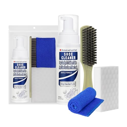 Shoe Cleaner,White Shoe Cleaner Kit,Sneaker Cleaner,Suede Shoe Cleaner,Shoe Cleaning Kit for Leather Shoes,Tennis Shoe - style: Shoe Cleaner