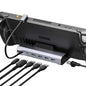 JSAUX Upgraded Docking Station 4K@120Hz for Steam Deck OLED/ROG Ally X/Legion Go (S)/MSi Claw, 6-in-1 Steam Deck Dock with HDMI 2.1, Gigabit Ethernet, 3 USB 3.0, 100W Charge for Steam Deck LCD-HB0603 - color: 6-IN-1