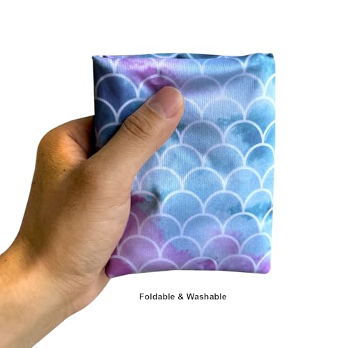 Cute Hanging Car Trash Garbage Bag 100% Leakproof Waterproof Multipurpose for Car Back Front Seat Console with Hanging Strap (Mermaid) - color: Mermaid
