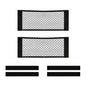 2PCS Car Cargo Net with Adhesive Tape,Storage Mesh Pocket(9.8×23.6in) - size: 23.6*9.8in