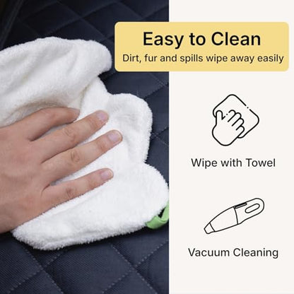 Back Seat Extender for Dogs, Semi-Hard Bottom Car Seat Cover for Dog, Waterproof & Anti-Scratch, Upgraded Support, Easy to Install and Clean, Fits Compact SUVs Only - style: Hard Bottom