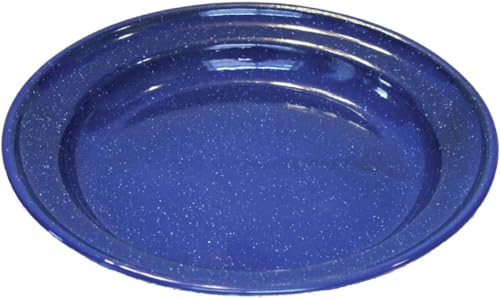 10 Inch Enamelware Plate for Camping and Backpacking - Cookware Gear Essentials for Camping and Backpacking (Made by Caddis Sports) - style: 10 Inch Plate