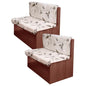 FUANGUI RV Dinette Cushion Covers - Stretch Camper Cushion Booth Seats Replacement - Washable Sofa Furniture Protector (B2, 2 Bench & 2 Backrest Covers) - color: B2