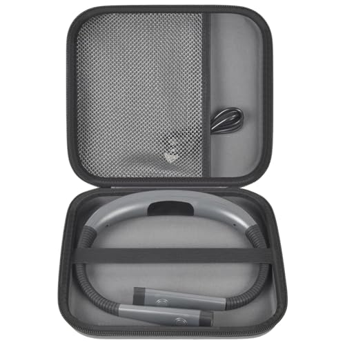 GWCASE Case Compatible with Glocusent/for Vekkia/for LITOM/for LEDGLE/for TAKKUI/for TSINGREE LED Neck Reading Light Book Light for Reading. Storage Carrying Holder for USB Cable - Gray (Box Only) - color: Gray