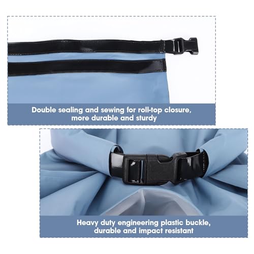 Portable Washing Bag Hand Wash Bag Travel Manual Washer RV Laundry Solution | Camping Washing Machine, Hand Washing Bag, Clothes Washer for Backpacking, Cruise and Vacation Essentials, Travel Washer Bag