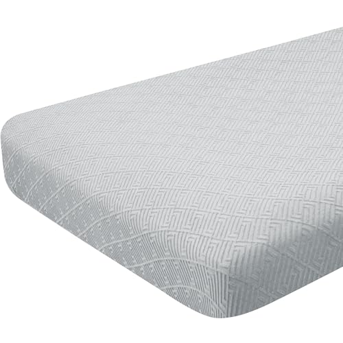ZNSAYOTX Stretch Cushion Covers Sofa Loveseat Cushion Couch Seat Covers Slipcovers Soft Replacement Unique Pattern Furniture Protector with Elastic Bottom (Silvery Gray, 1 Pc 2-Seat Cushion Cover) - color: Silver Gray, size: 1 Cushion Loveseat