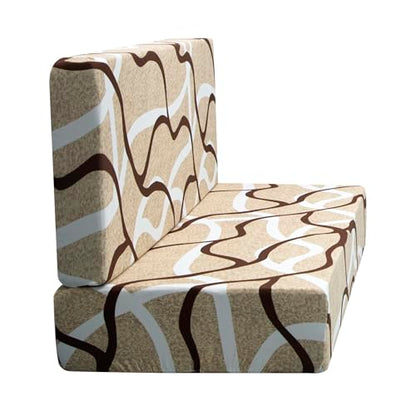TOPCHANCES RV Dinette Cushion Covers,Stretch Camper Cushions Cover Replacement Bench Cushion Cover Washable Loveseat Slipcovers for Travel Trailer Couch (Pattern 6) - color: Pattern 6