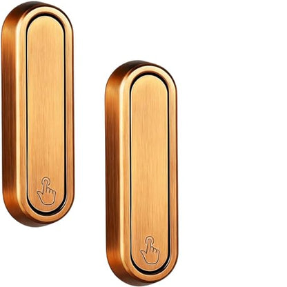 2PCS Foldable Wall Hooks, Flip Down Design with 40 lbs Heavy-Duty Capacity, Retractable Wall Hooks for Bathroom, Bedroom & Entryway Space Saving (Bronze) - color: Bronze, size: 2 Hooks