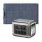 ALLPOWERS R2500 V2 Solar Generator Kit with 160W Panel: 1920Wh LiFePO4, 2500W AC Output, 2x100W USB-C PD Fast Charging, 80% Charge in 1 Hour, for Home Backup Camping RV Off-Grid - color: R2500 V2+160W SE160