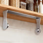 Paper Towel Holder Under Cabinet, Stainless Steel, Adhesive or Screw Mount, Fits Standard & Mega Rolls, Wall Mount Rack for Kitchen, Bathroom, RV, Silver - color: Silver