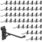 50 Pack 6 Inch Slatwall Hooks, Heavy Duty Slat Wall Hanger, Slat Wall Hanging Hook, Slatwall Accessories Display Hooks for Garage, Sheds, Retail Store, Kitchen, Craft Room (50, 6 Inch) - size: 6 Inch