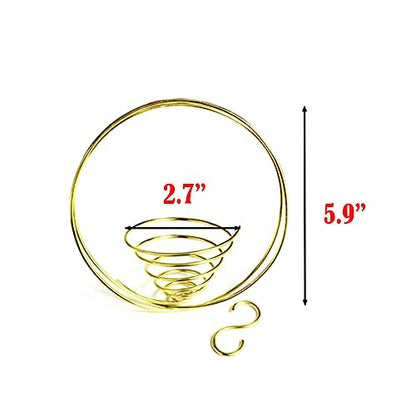 Air Plant Hanging Holder Planter - Plant Hanger Display Frame DIY Kit Aluminum Wire Indoors Outdoors Plants Not Included (Red) - color: Red