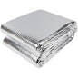 winemana Window Insulation Roll, 59IN x 8FT Reflective Heat Shield Bubble Film, Double-Sided Aluminum Foil Insulation, Weatherproof Garage Door Cover for Windows, RV, Basement, Winter & Summer - size: 59 in x 8.2 ft