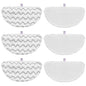 6 Pack 1940 for Bissell Steam Mop Pads for Bissell PowerFresh Steam Mop 1806 1544 1440 2075A 2685A 1940W 19404 Series, Model 19402 19408 1940a 1940f 1940q 1940t B0006 B0017, Part #5938#203-2633 - size: 6 Pack