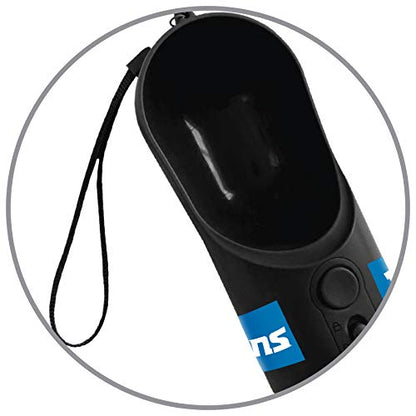 Pets First Dog Water Bottle. NFL Detroit Lions PET Water Bottle. Best Cat Water Bottle. Water Fountain Dispenser for Dogs & Cats., Black,13.5oz, DET-3344 - color: Detroit Lions