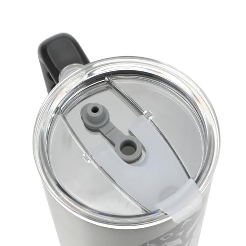 Bioworld Star Wars Mandalorian Mythosaur Skull Bounty Hunter Logo 40 Oz Silver Stainless Steel Tumbler - color: Mythosaur Skull