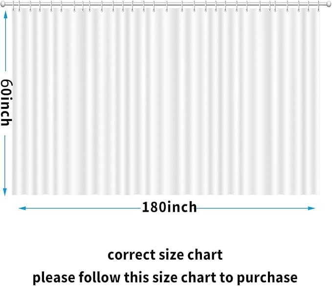 180x60 Inch Grey Shower Liner Clawfoot Tub Shower Curtain All Warp Around Extra Wide 36 Metal Hooks Vinyl Bath Curtain for Clawfoot Stand Up Tub Bathroom PEVA Waterproof - color: Grey, size: 180"W x 60"L (Pack of 1)