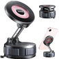 2026 Upgraded Vacuum Car Phone Holder for Magsafe [108+LB Strongest Suction & 3000gf Strongest Magnetic] 360° Adjustable Magnetic Phone Holders for Car for iPhone 17-12 Pro Max Plus Air Pink - color: Pink