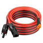 10AWG 20FT Solar to XT60i Extension Cable 3 6 10 35 50 75 100FT Heavy Duty Adapter Cable Connector XT60i Wire for Portable Power Station, Solar Panel, RV, Battery, Renewable Energy Applications - size: 20FT