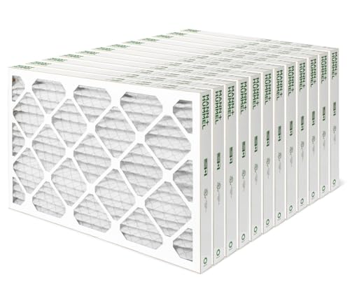 Mann+Hummel 14x20x2 MERV 8 Pleated HVAC AC Furnace Air Filters. Case of 12. (Exact Size: 13.5 x 19.5 x 1.75 Inches), white - style: 14 x 20 x 2