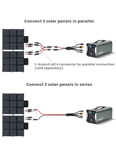 LVYUAN 300W Portable Solar Panel, 24V Foldable Blanket Solar Panel IP64 P-PERC, Upgraded 23% Efficiency for Solar Power Station Generator for Outdoor Camping Hiking, 16.5 Pounds - size: 300 Watt Portable Solar Panel